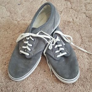 Grey low profile Vans